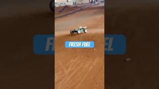 Racing a Nitro Buggy Against a Blue Pit Bull [upl. by Xineohp]