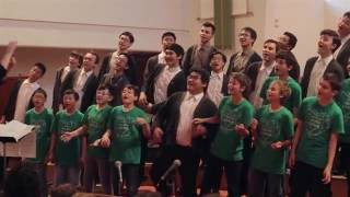 High Middle Low  featuring VYC JR Boys and VYC Tenors and Basses [upl. by Yanahs763]