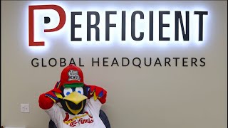 Fredbird visits Perficients Global Headquarters [upl. by Anahsak]