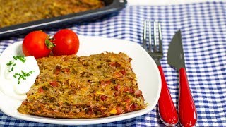 RÖSTI XXL  BACKOFENRÖSTI vom Blech [upl. by Aidualk811]