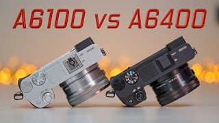 Sony A6100 vs A6400  Best value for money in 2023  Image and Video comparison  Review  4K [upl. by Georas]