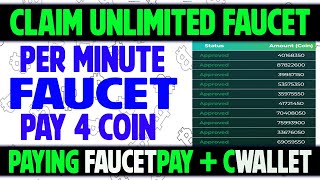 Claim Unlimited Faucet  Highest Paying Claim  Paying Free Crypto Wallet [upl. by Ginzburg204]