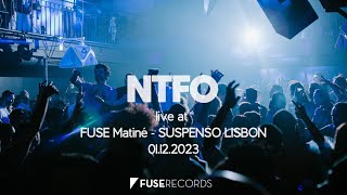 NTFO live at Fuse Matiné Lisbon [upl. by Leur]