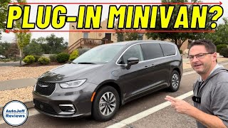 2022 Chrysler Pacifica Hybrid Touring L Review  A Plugin Minivan [upl. by Gord]