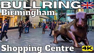 BULLRING Shopping Centre FULL TOUR 4K Birmingham England UNITED KINDOM [upl. by Jehu]