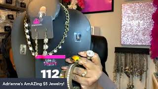 Sunday Night Jewelry time With me Adrienne Let’s Party [upl. by Eppillihp]