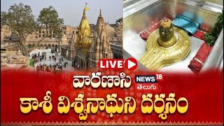 🔴LIVE  Shri Kashi Vishwanath Temple  Varanasi Darshan  Kashi Darshan Live  News18 Telugu [upl. by Ronald201]