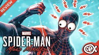 Marvels SpiderMan Miles Morales  CeX Game Review [upl. by Arnuad428]