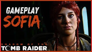 Shadow of the Tomb Raider Gameplay Sofia  Classic outfit mod  4k graphics mod [upl. by Morey]