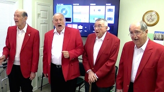 Barbershoppers croon for women in Valentines Day surprise [upl. by Aloz]