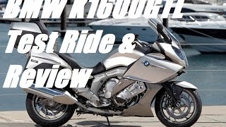 2015 BMW K1600GTL Test Ride and Review [upl. by Siblee]