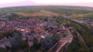 Sancerre et son vignoble vus du ciel [upl. by Akcirehs]