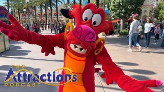 LIVE The Attractions Podcast 228  Asia Disney and Universal Trip Report and news [upl. by Aeikan]