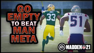 Easy Concept to beat Man Coverage in Madden 21 [upl. by Jaime58]