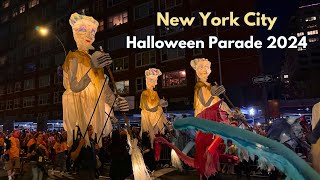 4K New York City Greenwich Village Halloween Parade 2024 👻🎃 [upl. by Squier]