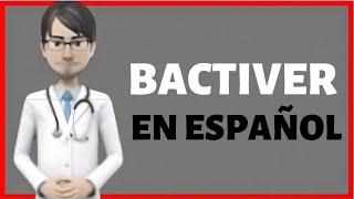 bactiver que es bactiver bactiver para que sirve como tomar bactiver [upl. by Sileas443]