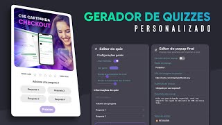 Gerador de quizzes personalizados  WART [upl. by Feriga800]