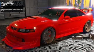 GTA 5 Online  Vapid Dominator ASP Ford Mustang SVT Cobra R  DLC Vehicle Customization [upl. by Ylrbmik278]