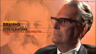 Brahms  Symphony No1 op68  Klemperer Philharmonia 1956 STEREO [upl. by Yojal]