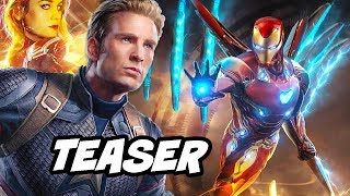 Avengers Endgame Teaser  Costume Upgrades Breakdown [upl. by Auoz557]