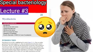 Mycobacteria TB Mycobacterium tuberculosis 🛑 🛑 specialbacteriology Chapter 21 Clinicals 3 [upl. by Seka]