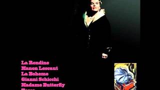 Eileen Farrell O mio babbino caro Gianni Schicchi Giacomo Puccini [upl. by O'Doneven]