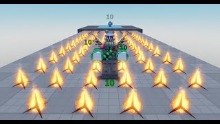 Cube combination beating Cryo with 100 flaming caltrops [upl. by Borlow59]