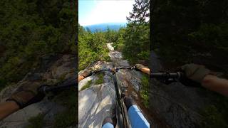 Borderline unrideable steep tech in the mountains clears my mind every time mtb bikethewhites [upl. by Mcmath]