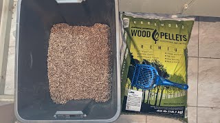 Hardwood Pellet Cat Litter Update [upl. by Lewes]