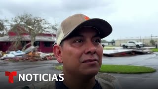 Inmigrantes pueden perder trabajos por la crisis que deja Milton en el cítrico  Noticias Telemundo [upl. by Ysnil]