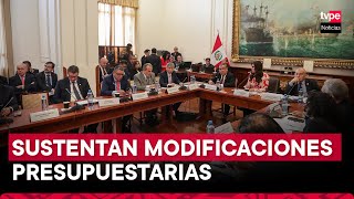 Ministros de Estado se presentan ante la Comisión de Presupuesto [upl. by Worth]