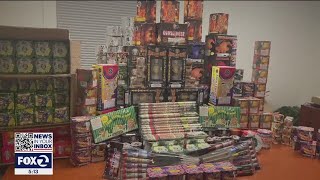 Highprofile Bay Area illegal fireworks busts expose multimillion dollar black market [upl. by Eynobe]