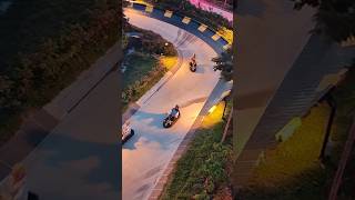 Skyline Luge Kuala Lumpur Night Race Gamuda Luge Gardens shorts skylineluge luge ride [upl. by Eelreveb]