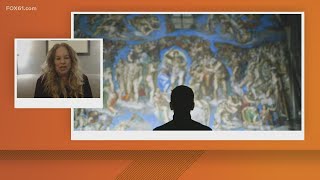 Michelangelo Sistine Chapel The Exhibition heads to Connecticut [upl. by Nahtiek918]