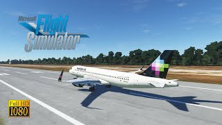 PERFECT LANDING Approach at Cancun Airport  Flight Simulator 2020  Volaris a320neo  1080p [upl. by Onailerua]