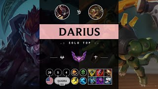 Darius Top vs Renekton  NA Master Patch 149 [upl. by Leveroni106]