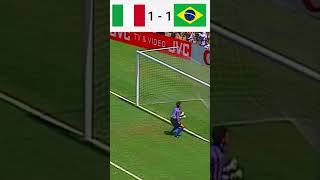 Italy vs Brazil 1994  Pinalty Shootout  World Cup Final shorts football [upl. by Hilary660]