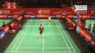 Lee Chong Wei shows his beautiful footwork at INDIAN PART2 [upl. by Fantasia200]