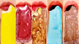 asmr EMOJI FOOD ICE CREAM 🍦🫐🧊🍨🧁 MUKBANG  eating sounds [upl. by Ogden]