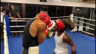 Claressa Shields Vs Men in sparring 2023 🥊 [upl. by Lyell]