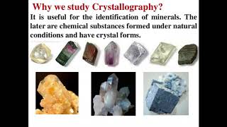 Crystallography Introduction [upl. by Vin771]