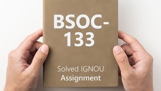 BSOC 133 SOLVED ASSIGNMENT 202425  SOCIOLOGICAL THEORIES ignousolvedassignment ignouassignment [upl. by Odlonyer373]