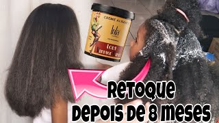 RETOQUE quotALISANTE DA LOLAquot  antigo hair botox [upl. by Tekla]