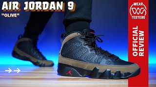 Air Jordan 9 Olive 2024 [upl. by Aekan]