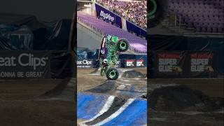 Insane Grave Digger Stadium Skills Run shorts [upl. by Letniuq1]