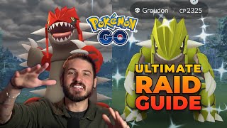 Ultimate Groudon Raid Guide for Pokémon GO [upl. by Larine]