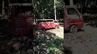 Loading of husks to the jeep tracking to the bakery for them to use for cooking purposes [upl. by Zeena]