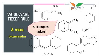 Woodward Fieser Rule solved examples λmax dermination of 13butadiene system [upl. by Whitnell]