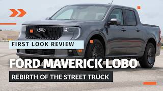 2025 Ford Maverick Lobo First Look Review Performance Design and Features [upl. by Rehnberg]