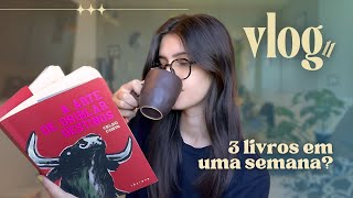 vlog TBR da próxima semana e organização de leituras [upl. by Lupiv607]